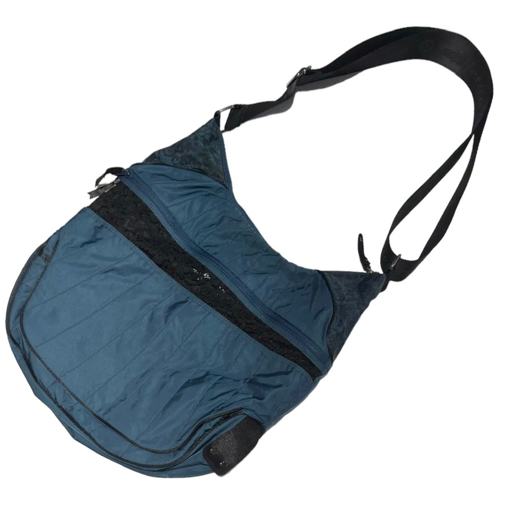 Lululemon Blue Large Capacity Dance Hobo Bag